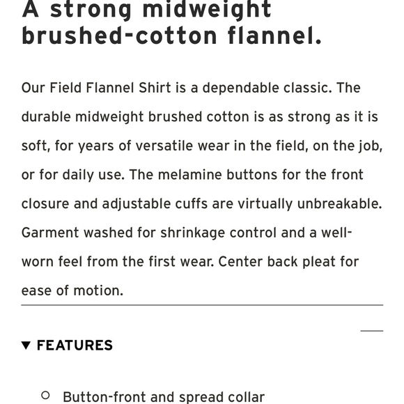 Filson Field Flannel Shirt- Frog Camo, Medium Tall - Picture 8 of 10